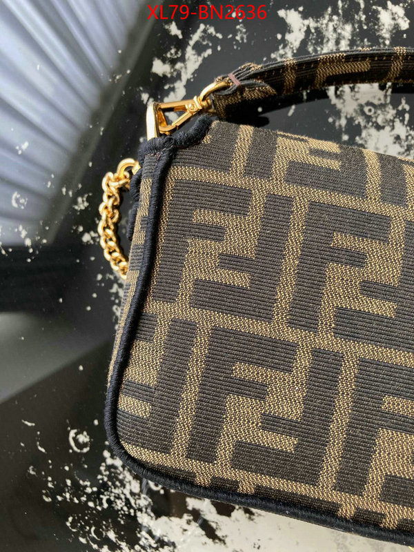 Fendi Bags(4A)-Baguette-,where can i buy the best 1:1 original ,ID: BN2636,$: 79USD