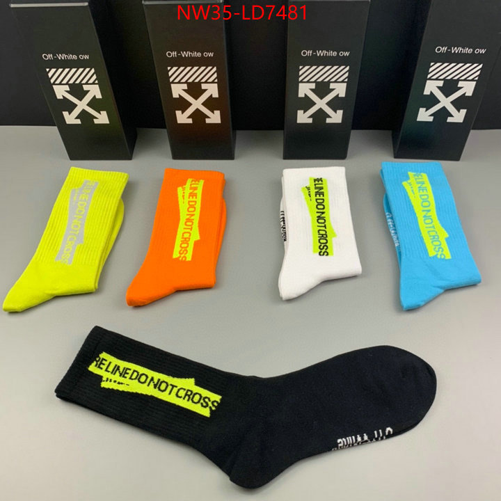 Sock-Offwhite,best capucines replica , ID: LD7481,$: 35USD