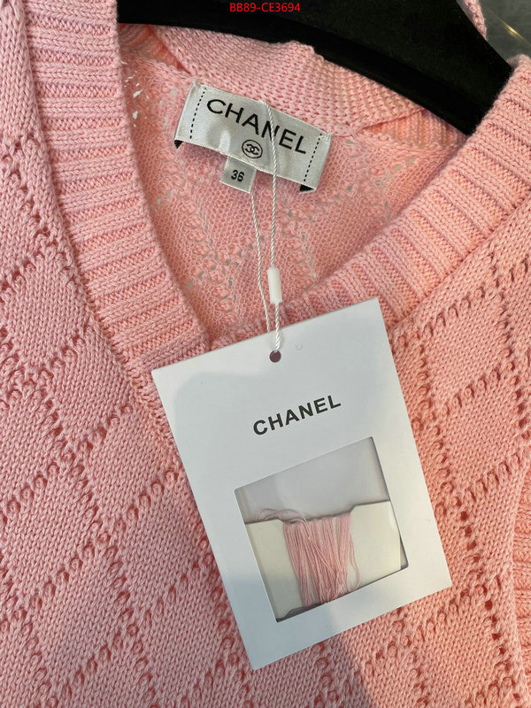 Clothing-Chanel,where could you find a great quality designer ,ID: CE3694,$:89USD