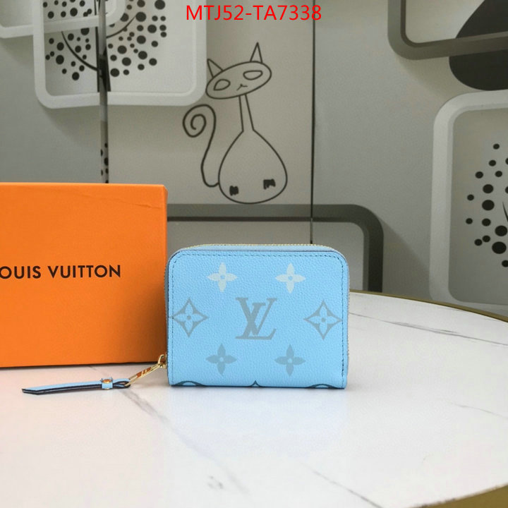 LV Bags(4A)-Wallet,ID: TA7338,$: 52USD