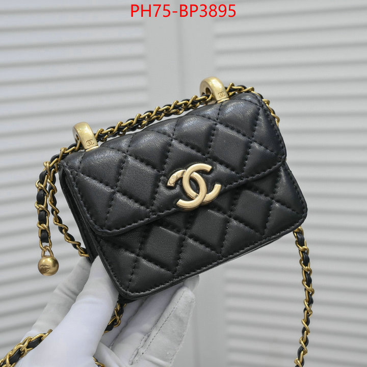 Chanel Bags(4A)-Diagonal-,ID: BP3895,$: 75USD