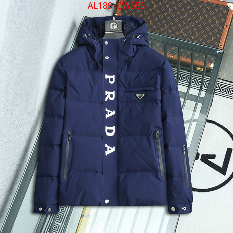 Down jacket Men-Prada,first top , ID: CW555,$: 189USD