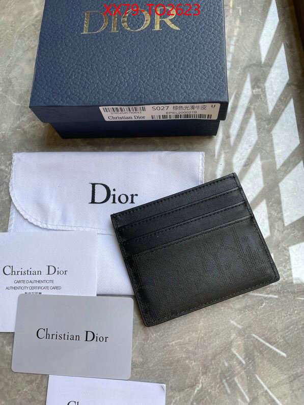 Dior Bags(TOP)-Wallet-,ID: TO2623,$: 79USD