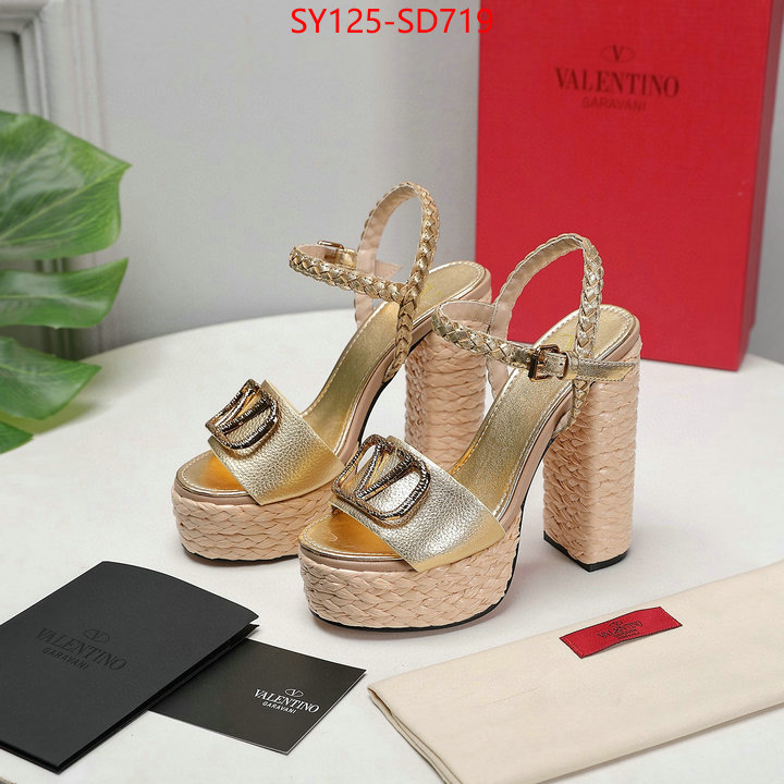 Women Shoes-Valentino,designer 7 star replica , ID: SD719,$: 125USD