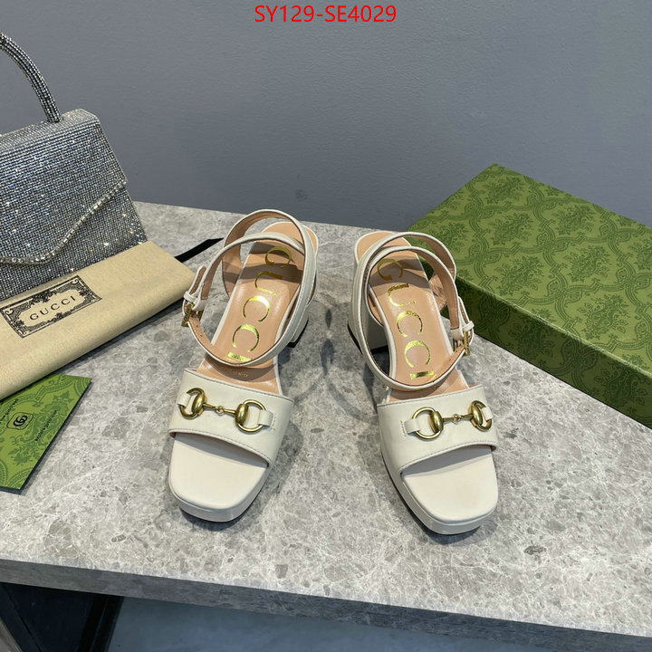 Women Shoes-Gucci,luxury fashion replica designers , ID: SE4029,$: 129USD