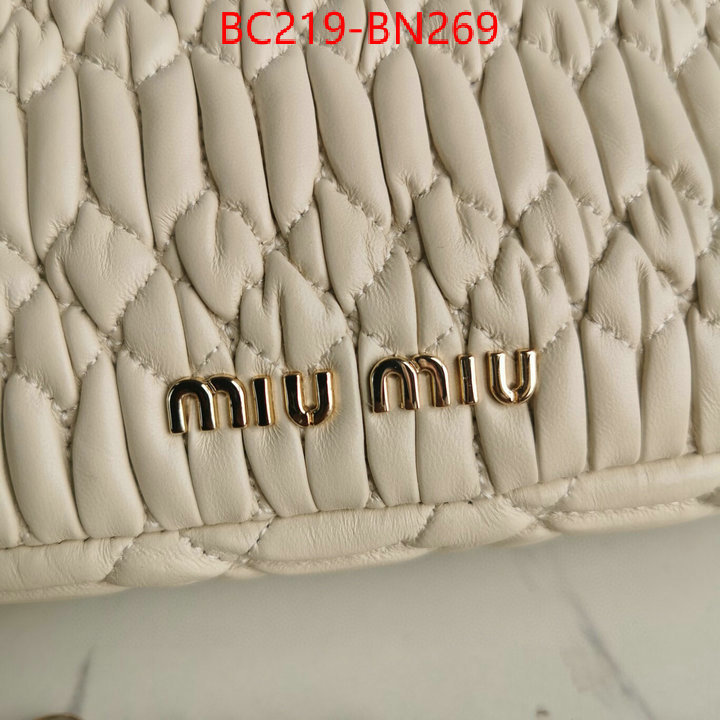 Miu Miu Bags(TOP)-Diagonal-,sellers online ,ID: BN269,$: 219USD