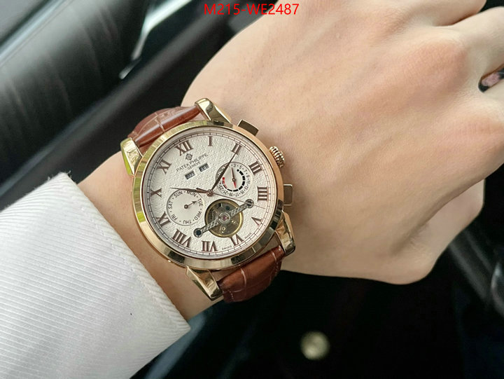 Watch (TOP)-Ptek Ph1ippe,fashion designer , ID: WE2487,$: 215USD