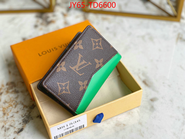 LV Bags(TOP)-Wallet,ID: TD6600,$: 65USD