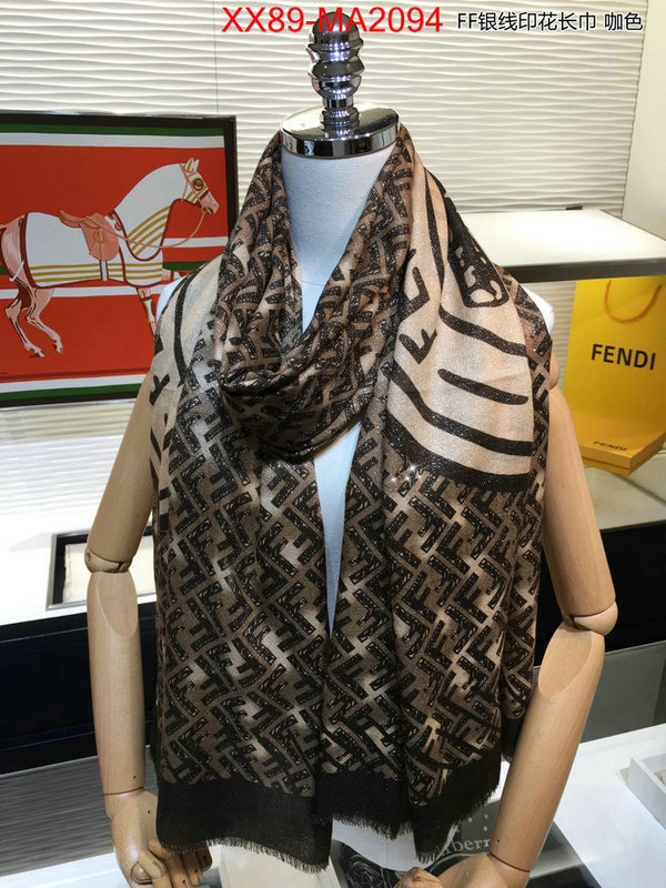 Scarf-Fendi,luxury fashion replica designers , ID: MA2094,$:89USD