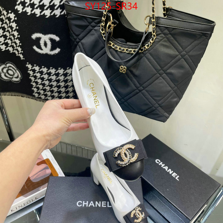 Women Shoes-Chanel,outlet 1:1 replica , ID: SR34,$: 125USD