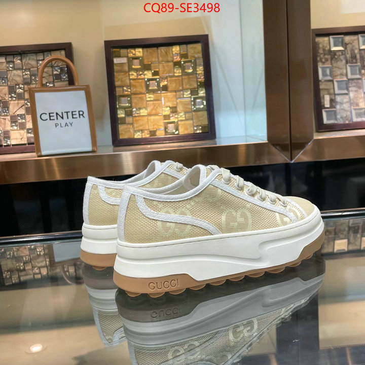 Women Shoes-Gucci,fake aaaaa , ID: SE3498,$: 89USD