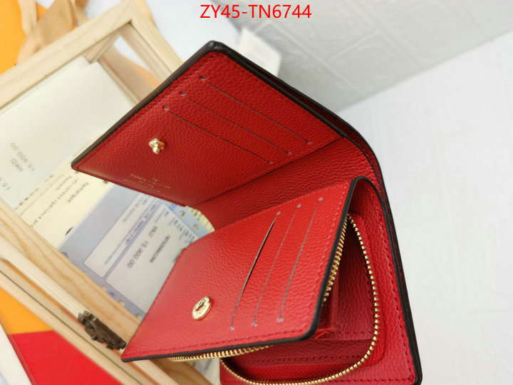 LV Bags(4A)-Wallet,ID: TN6744,$: 45USD