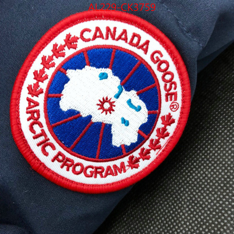 Down jacket Men-Canada Goose,replica every designer , ID: CK3759,$:229USD