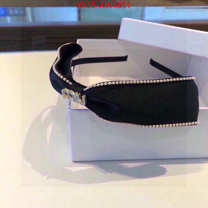 Hair band-MIU MIU,buy 1:1 , ID: AW4651,$: 35USD