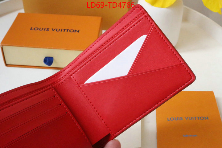 LV Bags(TOP)-Wallet,ID: TD4766,$: 69USD