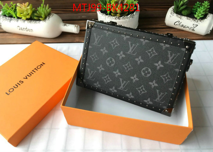 LV Bags(4A)-Petite Malle-,perfect replica ,ID: BK4281,