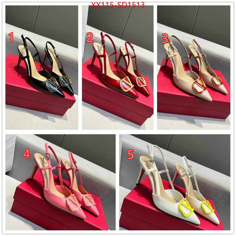 Women Shoes-Valentino,high quality customize , ID: SD1513,$: 115USD