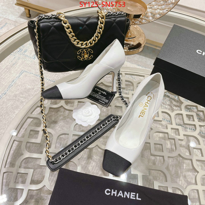 Women Shoes-Chanel,knockoff highest quality , ID: SN5753,$: 125USD