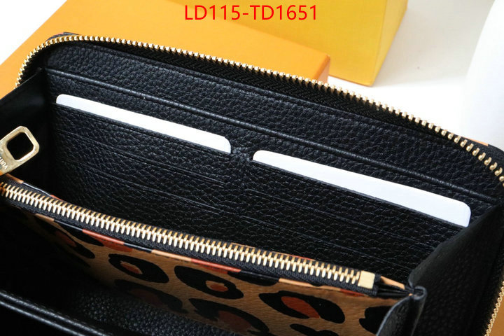 LV Bags(TOP)-Wallet,ID: TD1651,$: 115USD