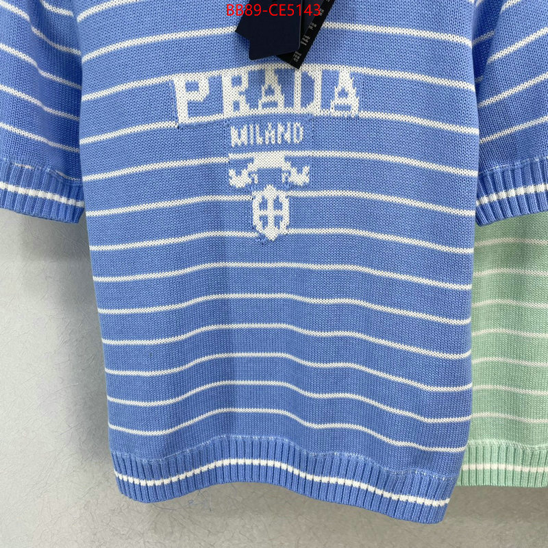 Clothing-Prada,first top , ID: CE5143,$: 89USD