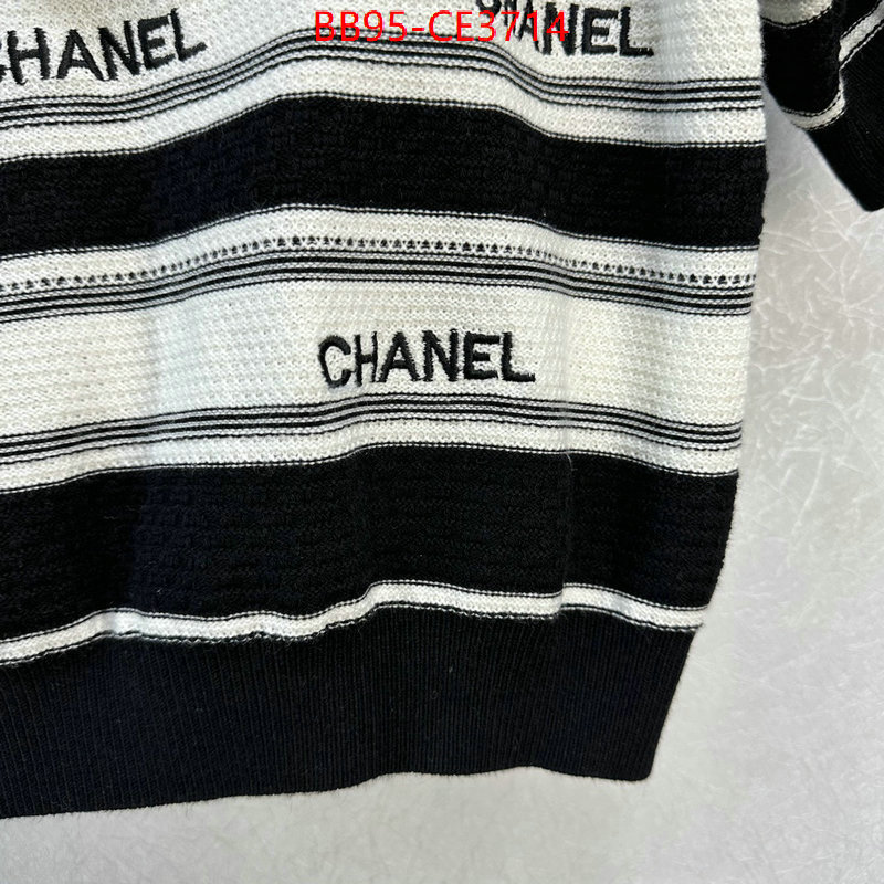 Clothing-Chanel,replica wholesale ,ID: CE3714,$:95USD