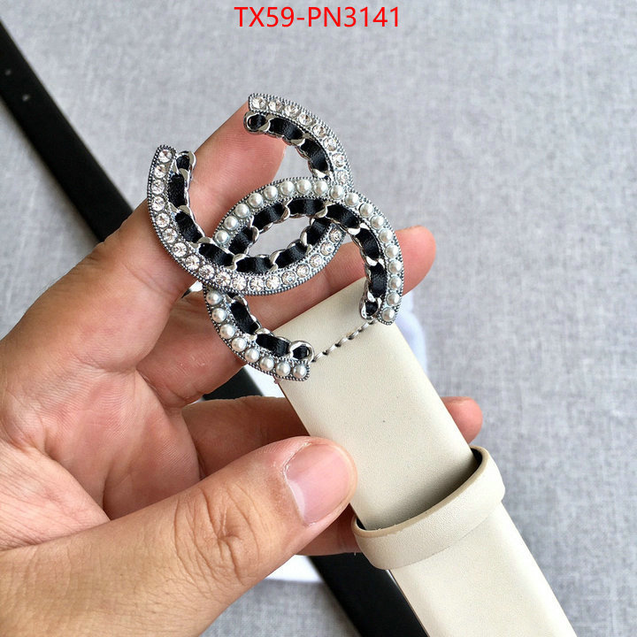 Belts-Chanel,designer fake , ID: PN3141,$: 59USD