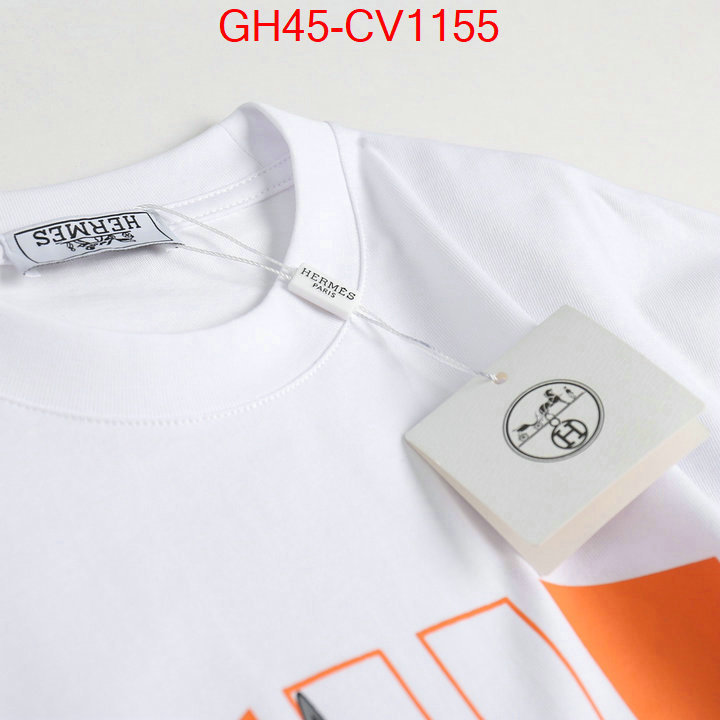 Clothing-Hermes,2023 luxury replicas , ID: CV1155,$: 45USD