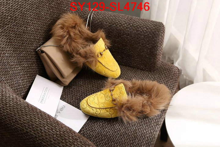 Women Shoes-Gucci,first copy , ID: SL4746,$: 129USD