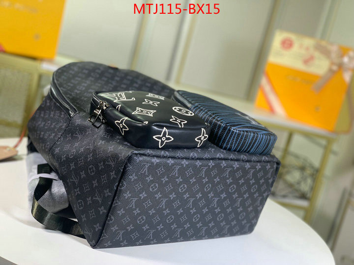 LV Bags(4A)-Backpack-,replica wholesale ,ID: BX15,$: 115USD