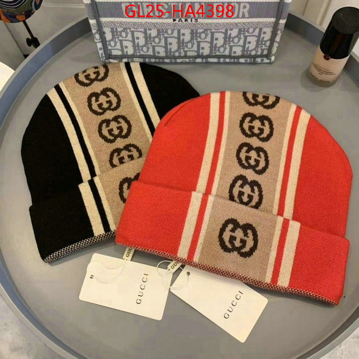 Cap (Hat)-Gucci,best luxury replica , ID: HA4398,$: 25USD