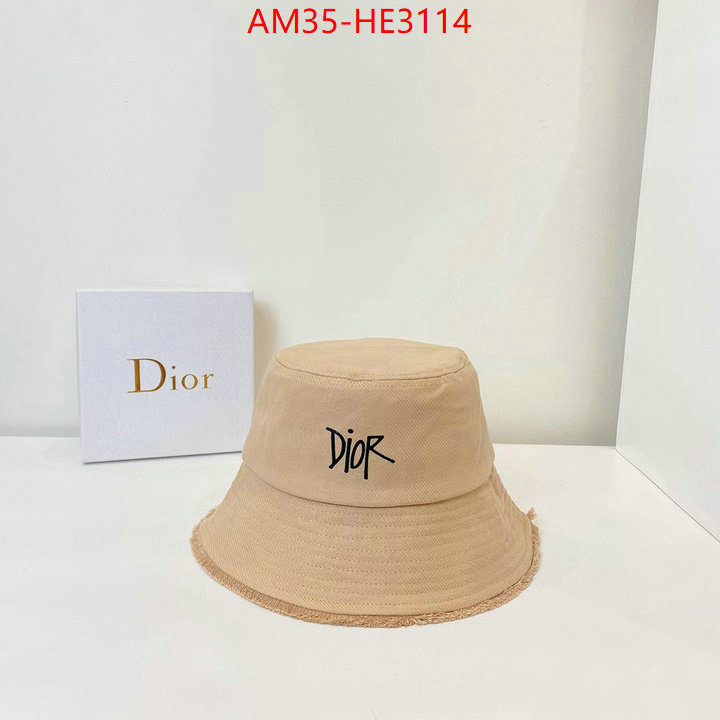 Cap (Hat)-Dior,top grade , ID: HE3114,$: 35USD