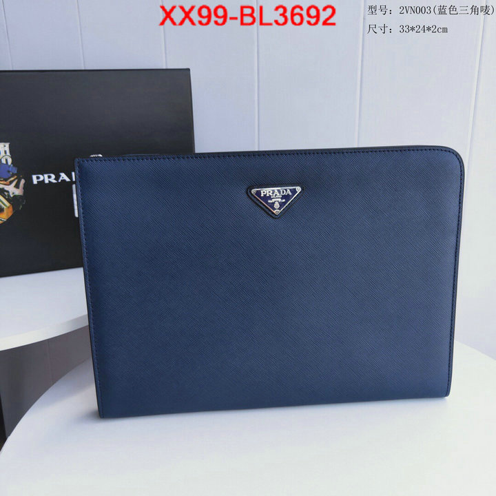 Prada Bags(TOP)-Clutch-,ID: BL3692,$: 99USD