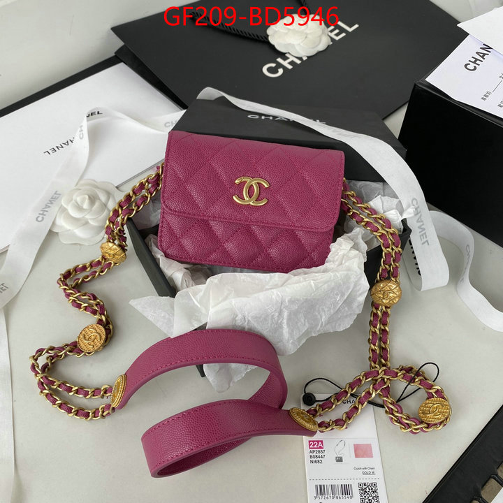 Chanel Bags(TOP)-Diagonal-,ID: BD5946,$: 209USD