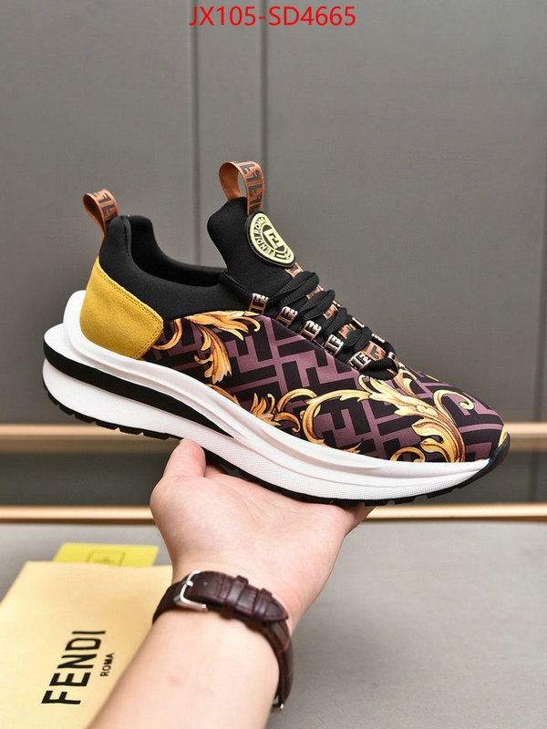 Men Shoes-Fendi,same as original , ID: SD4665,$: 105USD