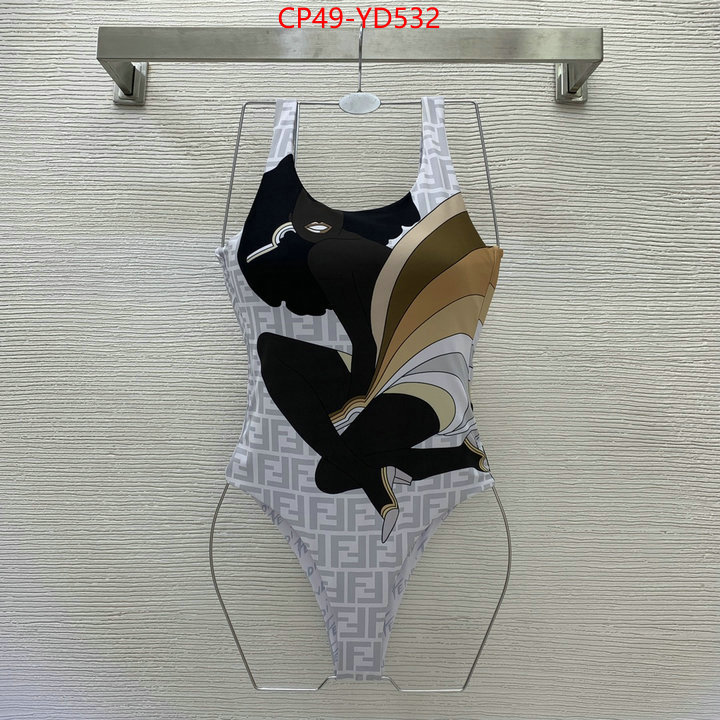 Swimsuit-Fendi,1:1 replica wholesale , ID: YD532,$: 49USD