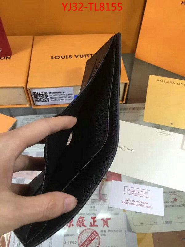 LV Bags(4A)-Wallet,ID: TL8155,$: 32USD