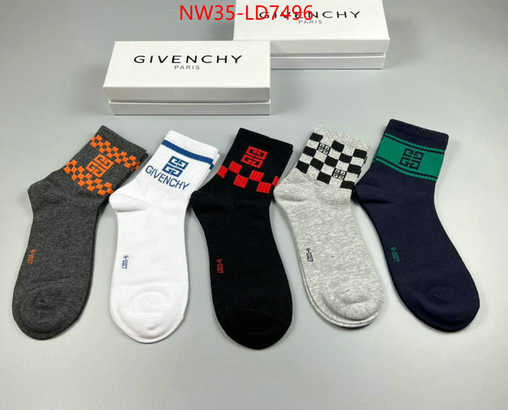 Sock-Givenchy,high end designer , ID: LD7496,$: 35USD