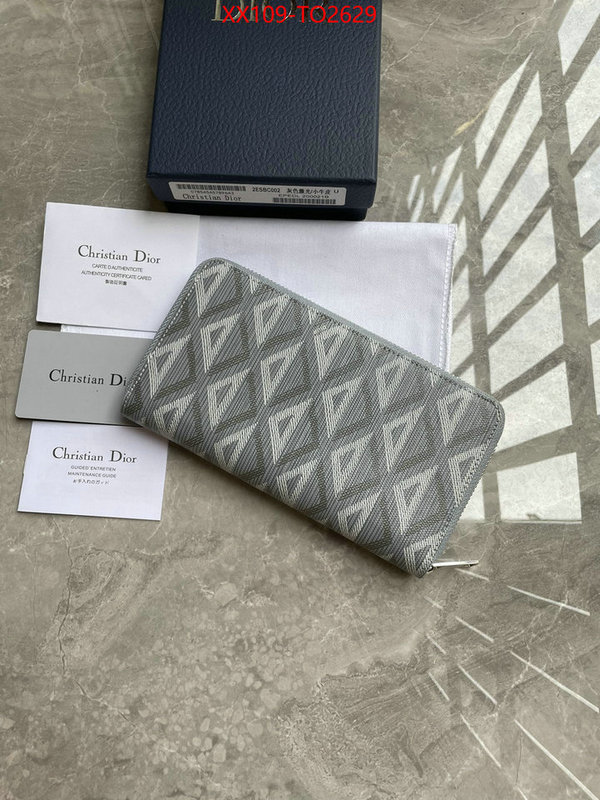 Dior Bags(TOP)-Wallet-,ID: TO2629,$: 109USD