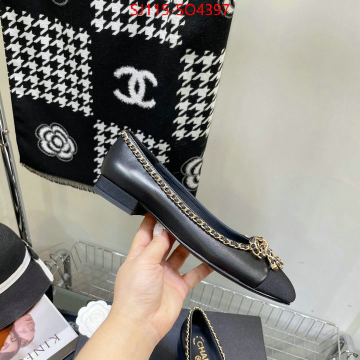 Women Shoes-Chanel,wholesale replica , ID: SO4397,$: 115USD