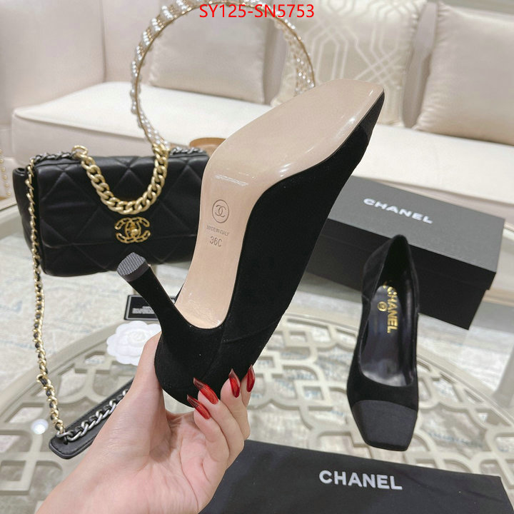 Women Shoes-Chanel,knockoff highest quality , ID: SN5753,$: 125USD