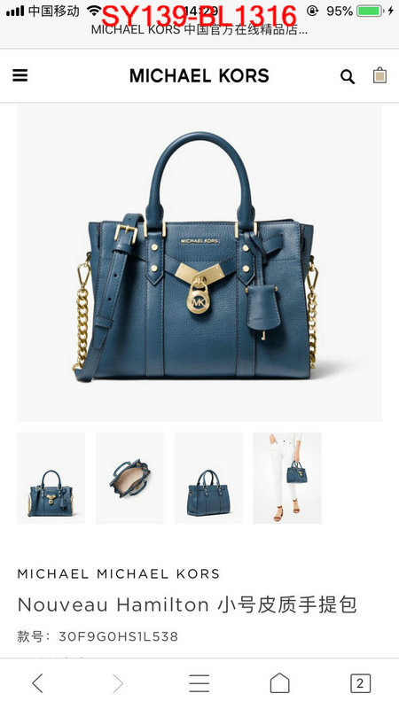 Michael Kors Bags(TOP)-Handbag-,where to find the best replicas ,ID: BL1316,$: 139USD