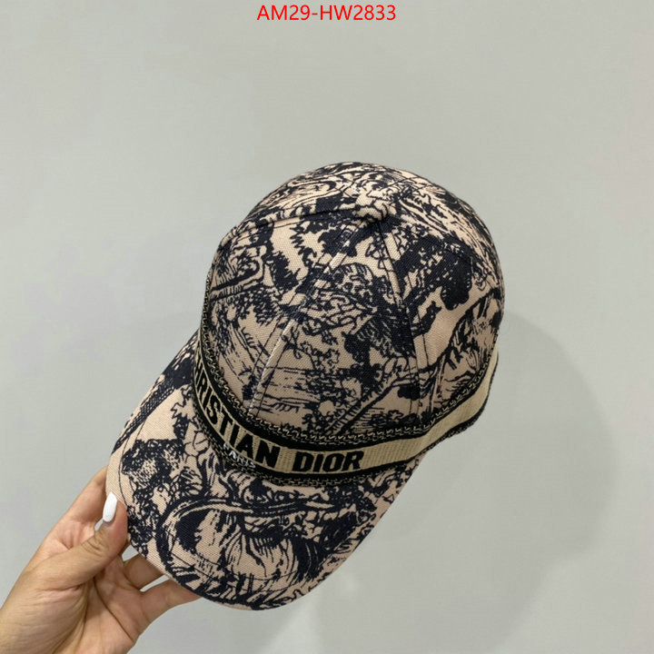 Cap (Hat)-Dior,aaaaa+ quality replica , ID: HW2833,$: 29USD