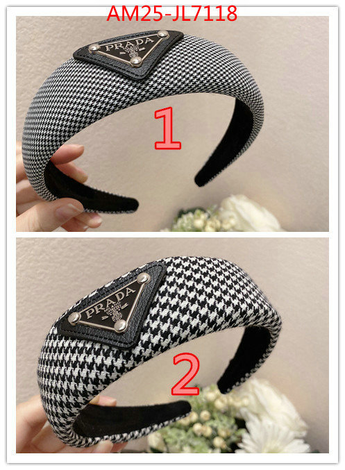 Hair band-Prada,luxury , ID: JL7118,$: 25USD