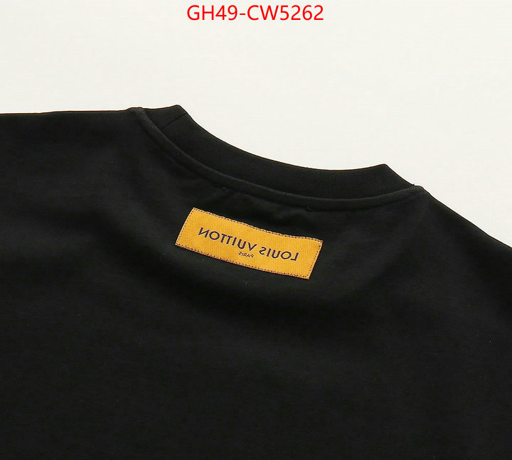 Clothing-LV,what is a 1:1 replica , ID: CW5262,$: 49USD