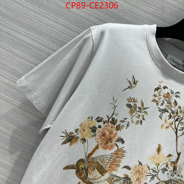 Clothing-Dior,brand designer replica , ID: CE2306,$: 89USD