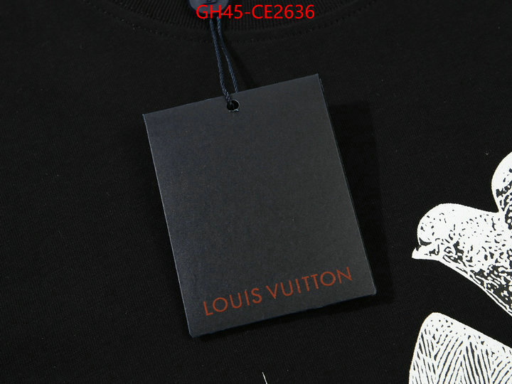 Clothing-LV,2023 aaaaa replica customize , ID: CE2636,$: 45USD