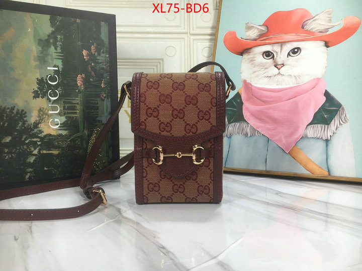 Gucci Bags(4A)-Horsebit-,replica 1:1 ,ID: BD6,$: 75USD