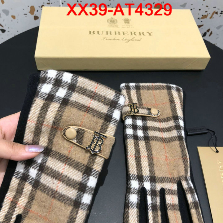 Gloves-Burberry,high quality perfect , ID: AT4329,$: 39USD