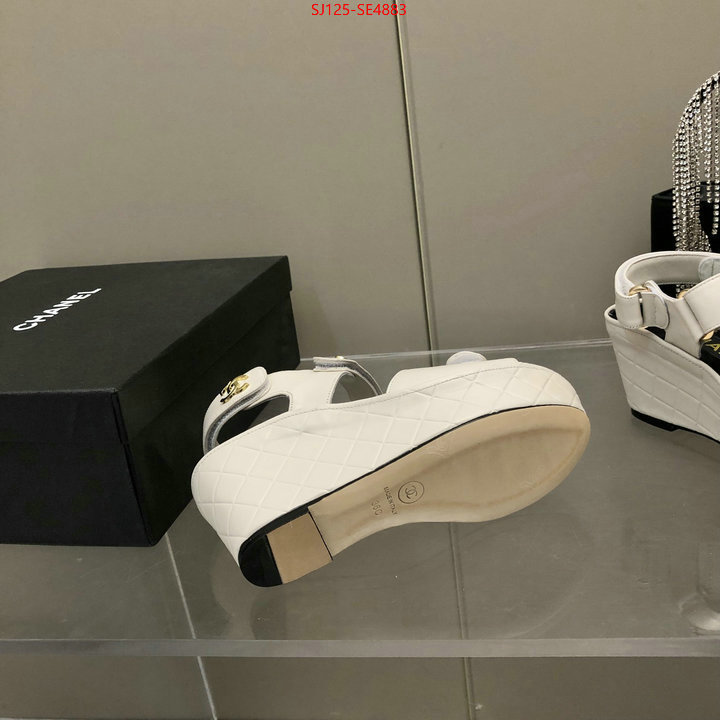 Women Shoes-Chanel,2023 luxury replicas , ID: SE4883,$: 125USD