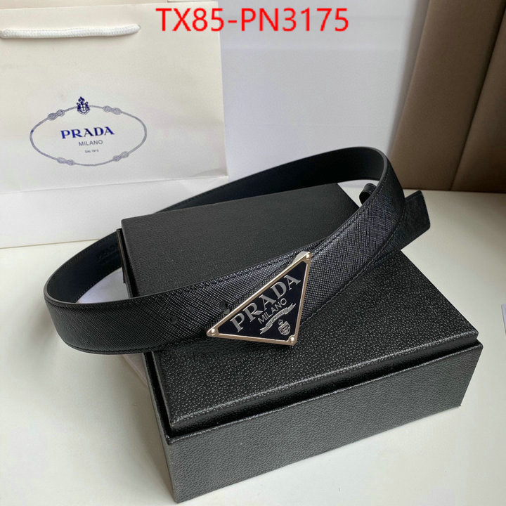 Belts-Prada,7 star , ID: PN3175,$: 85USD